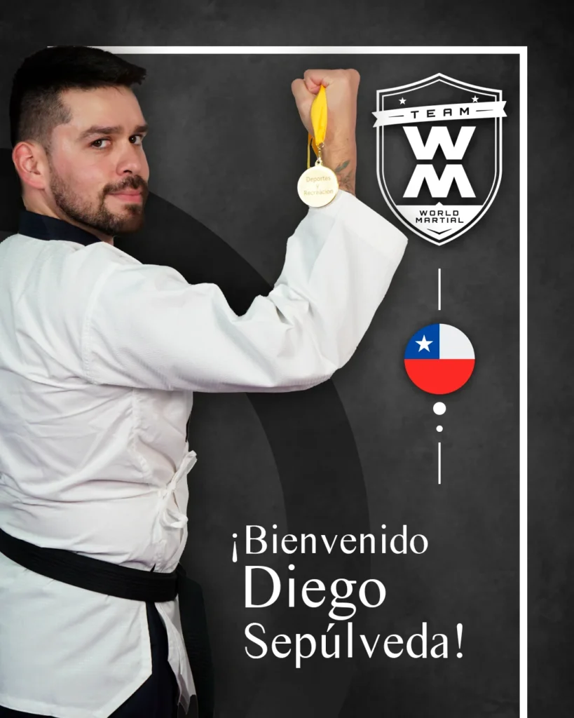 Diego Sepúlveda, deportista de Team World Martial